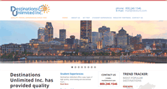 Desktop Screenshot of destunl.com